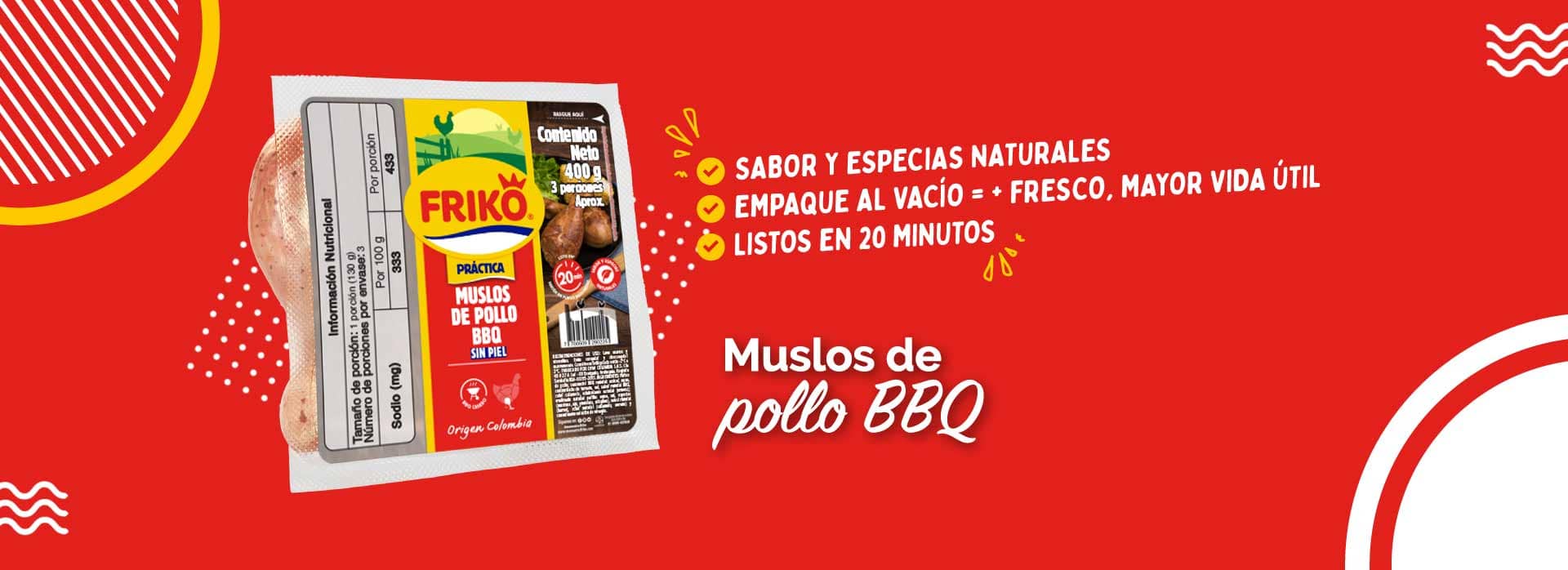 Productos de pollo Friko